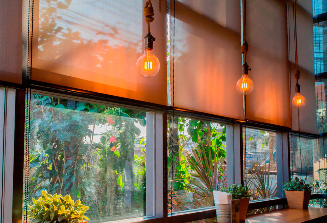 Cortinas roller SunScreen Mele Roller